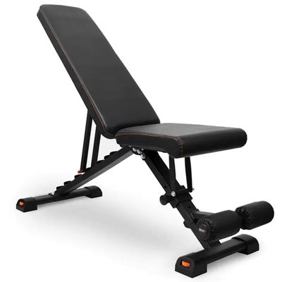 Weight Bench Adjustable Workout Bench Foldable Exercise Bench Multi-Purpose Incline Bench for Home Gym Bench Press and Full Body Strength Training Load 200KG (Black 116.5x35x94 cm)