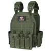LASVENIS Quick Release Tactical Vest Lightweight Vests Adjustable Tactical Vest for Outdoor Training view 1