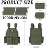 LASVENIS Quick Release Tactical Vest Lightweight Vests Adjustable Tactical Vest for Outdoor Training view 2