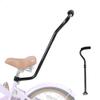 MEGHNA Kids Bike Training Push Handle Detachable Kids Bike Learning Aluminium Alloy Handle Push Bar Comfortable Anti Slip Handle Safety Balance Bar for Children Bikes (Black - Style 2) view 1