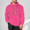 Custom Adult Male Man Boys Pure Cotton Hooded Sweater Add Your Own Image and Text Design Personalized Birthday Gifts for Boyfriend Husband view 3