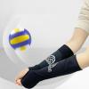 YIKANGHENG Volleyball Protective Gear, 1 Pair Black Elastic Volleyball Arm Sleeves with Latex Pads for Sports (black) view 4