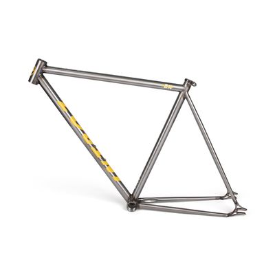 POLSO FM002 Fixed Bike Frame 700C 55cm Single Speed Bicycle Fixed Frame Cr-Mo Made of fine Material (Cr-MO Frame)