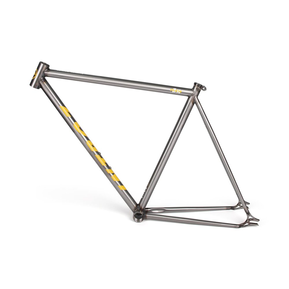 POLSO FM002 Fixed Bike Frame 700C 55cm Single Speed Bicycle Fixed Frame Cr-Mo Made of fine Material (Cr-MO Frame)