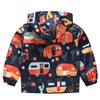 Toddler Girls Rain Jackets Hoodie Raincoats Windbreakers 3T Rain Jacket Boys Rain Jacket (Multicolor H, 3-4 Years) view 2