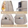 Sucipi Women's Pickleball Backpack - Quilted Crossbody Sling Bag for Tennis & Pickleball Paddle view 3