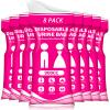 HOKINETY Disposable Urine Bag for Travel - 900ML Portable Pee Bags for Women Men 8 PCS Emergency Vomit Bags Unisex Toilet Urinal for Car Camping, Road Trip,Traffic Jams, Pregnant, Kids, Patient view 1