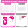 HOKINETY Disposable Urine Bag for Travel - 900ML Portable Pee Bags for Women Men 8 PCS Emergency Vomit Bags Unisex Toilet Urinal for Car Camping, Road Trip,Traffic Jams, Pregnant, Kids, Patient view 3