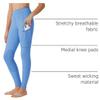 Willit Girl's Riding Pants Horseback Horse Equestrian Breeches Sky Blue L view 4