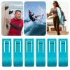 Surfboard Fin Buckle,Board Fin Clip - Replacement Surfboard Fin Base Pin, 6 Surfing Watershed Clip Detachable Paddle Board Clip Surfboard Accessories, Esse ntial Surfing Gear Fin Bracket view 4