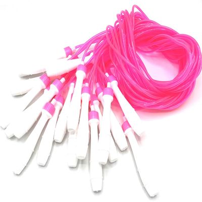 ZETT ZK5060 Recreation Sports Jump Rope Simple Type Jump Rope Set of 10, Pink (6100)