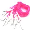 ZETT ZK5060 Recreation Sports Jump Rope Simple Type Jump Rope Set of 10, Pink (6100) view 1