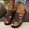 2024 Women's Hollow Mesh Slide Sandals - Comfortable Orthopedic Arch Support Mesh Sandals Flip Flop Beach Sandals view 3