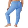 Willit Girls Horse Riding Pants Tights Kids Equestrian Breeches Knee-Patch Youth Schooling Tights Zipper Pockets Sky Blue M view 2