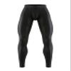 Moily Men Ice Silk Underwear Low Rise Slim Legging Tight Pant Bulge Pouch Seamless Stretchy Long Trousers Black Large view 1