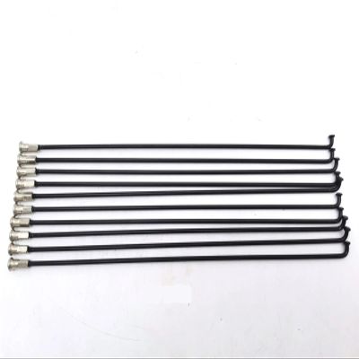 USZIJIE 37Pcs Electric Bicycles 12G Stainless Steel Spokes Caliber 2.5mm Length 117-256mm Spokes Steel with Matching Nuts Nipples Bike Parts Cycling(119mm 37 Pcs)