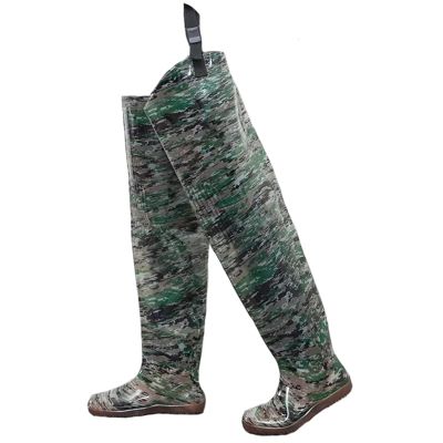 EMCXXCJQ Hip Waders for Men Waterproof 31.4" High Waterproof Lightweight with Adjustable Buckle(8)