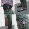 EMCXXCJQ Hip Waders for Men Waterproof 31.4" High Waterproof Lightweight with Adjustable Buckle(8) view 3