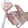 OLDLEY 12oz Kids Water Bottle for School - Motivational With Silicone Straw, Leak-Proof Tritan BPA-Free, Reusable for Girls Boys, Cerulean view 1
