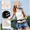 BEAHING Women's Cycling Helmet, Wide Brim UV Protection, Adjustable, Comfortable, Sun Hat Bike Helmet for School Cycling Riding (Khaki) view 2