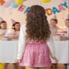 Girls Sequin Skirt Kids Glitter Skirt Pleated Elastic Waist Sparkly Skirts for Party Skater Toddler 5-6 Years Pink view 4