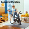 Exercise Bike Stationary Bikes for Home Cycling Bike Indoor Bike with Comfortable Seat Cushion LCD Monitor Silent Belt Drive 300 lbs Weight Capacity Heavy Flywheel view 2