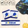 3 Pcs Sweatband Set Men Women, Moisture Wicking Sweat Absorbent 2 Wristbands and 1 Headband for Pickleball Tennis, Great Gift for Sports view 4