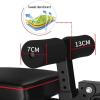 Folding Dumbbell Stool,Adjustable Weight Bench,Home Training Gym Weight Lifting Sit Up Bench,With Leg Extension and Leg Curl,Max Load 200Kg view 4