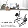 TUEQE Barbell Rack Pen Holder, Pen Holder for Desk, Squat Rack Pen Holder Pen Display Stand Eyebrow Pen Stand Makeup Brush Rack Organizer Desk Ornaments for Home School Office Use view 4