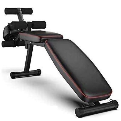 Adjustable Dumbbell Stool,With Leg Extension and Leg Curl,Folding Weight Bench,Home Training Gym Weight Lifting Sit Up Bench,Max Load 200Kg