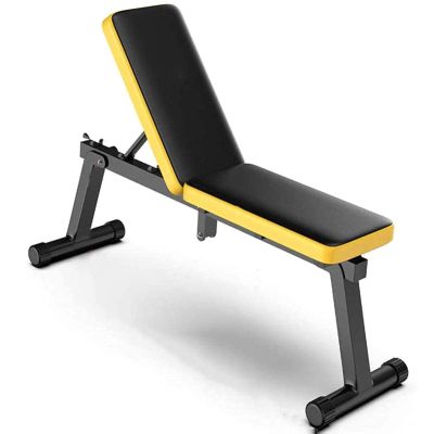 Adjustable Weight Bench - Fitness Dumbbell Bench - Weight Lifting Sit Up Ab Bench - Dumbbell Stool Folding - For Home Gym Workout Flat/Incline/Decline