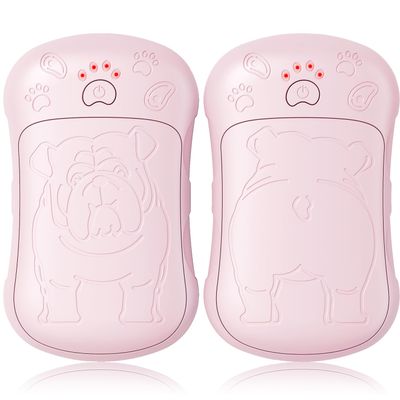 OLV Hand Warmers Rechargeable 2 Pack Strong Magnetic 18Hrs Longer Heating Portable Pocket-Sized Hand Warmer 6000mAh USB Hot Heater Birthday Gifts for Men Women Camping,Golf,Hunting,Travel Essentials