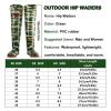 YXLYFDLY Hip Waders Waterproof PVC Hip Waders, Comfortable Camo Waders Easy to Put on and Take Off, for Lakes Marshes(7) view 3
