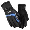 BKEKM Gloves Men's Warm Gloves Cold Thickened Winter Gloves Non-slip Cycling Gloves Ski Mountaineering Running Gloves 1 Pair Comfortable view 1