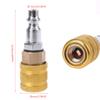 caralin Standard Portable Air Chucks Air Inflation Nozzle Inflation Devices & Accessories Fitting for Air Inflators Stainless Stainless Steel + Brass view 2