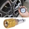 caralin Standard Portable Air Chucks Air Inflation Nozzle Inflation Devices & Accessories Fitting for Air Inflators Stainless Stainless Steel + Brass view 3