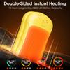 OLV Hand Warmers Rechargeable 2 Pack Strong Magnetic 18Hrs Longer Heating Portable Pocket-Sized Hand Warmer 6000mAh USB Hot Heater Birthday Gifts for Men Women Camping,Golf,Hunting,Travel Essentials view 3