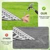 10pcs Outdoor Carpet Metal Stakes, Stainless Steel Patio Pegs Tool for Camping Rug Spike Ground Sheet Attachments Tarps Tents RV Accessories Camper Groundsheet Essentials view 3