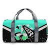 Cheer Cheerleader Personalized Duffel Bag Customized Yoga Bags with Name Sport Duffel Bag with Shoe Compartments Weekender Bags Emerald Green Overnight Bag