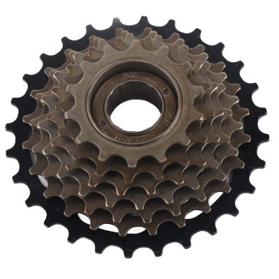 NDNCZDHC Bike Freewheel Set Stainless Steel Mountain Bike Cassette 7 Speed Bike Sprocket Bike Flywheel for Outdoor 4.5x4.5in