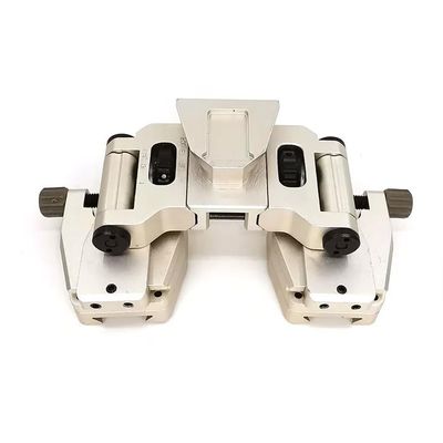 PVS-14 Binocular Bridge Helmet Mount Light Weight Dual Tube Mounting System IC AN/PVS-14LWNight Vision Goggles Night Vision Adapter for PVS-14 Night Vision Binoculars Monocular Or Binocular (Silver)