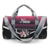 Cheer Personalized Cheerleader Duffel Bag Dance Bag for Women, Custom with Name Gym Bag Sport Duffel Bag, Agate Red Weekender Bags Travel Bag