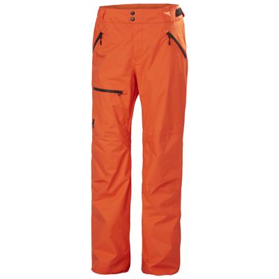 Helly-Hansen Sogn Cargo Pant for Men - Waterproof, Breathable, and Durable Outdoor Pant with Multiple Pockets, 147 Cherry Tomato - X-Large