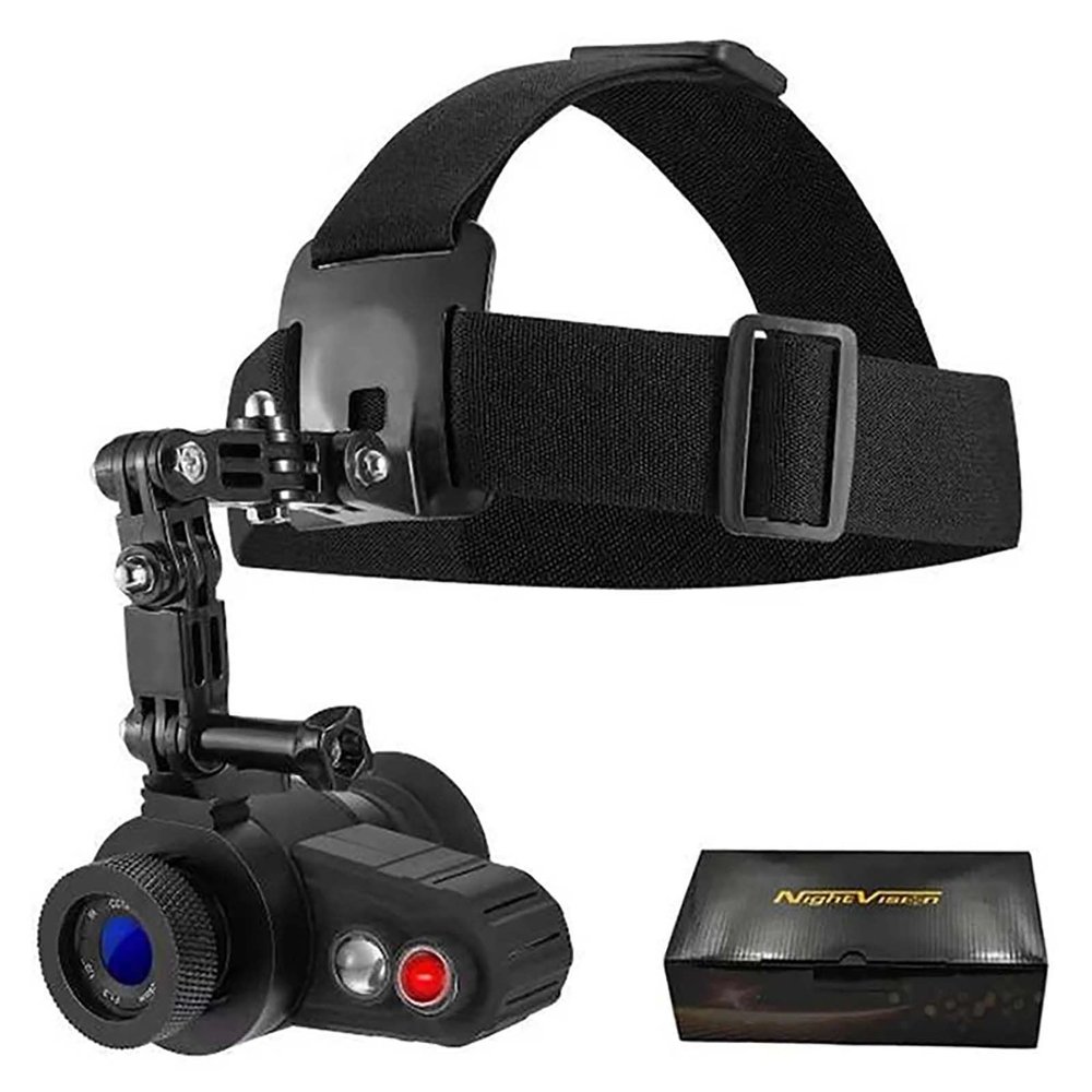 SKIOVEMI Night Vision Scope/Digital Night Vision Goggles Monocular for Adults, Helmet Mounted Night Vision Goggles with 1.54 in HD Screen for Fishing, Hiking and Outdoor Activities