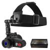 SKIOVEMI Night Vision Scope/Digital Night Vision Goggles Monocular for Adults, Helmet Mounted Night Vision Goggles with 1.54 in HD Screen for Fishing, Hiking and Outdoor Activities view 1