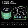 ThonrsLine Force Braided Fishing Line - Incredible Abrasion Resistant Braided Lines for Saltwater or Freshwater - Camo Design Braid for Extra Visibility view 2