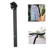 Bike Seat Post Adjustable Suspension Seatpost Mountain Bike Aluminum Alloy Seat Tube Double Track Bike Seatpost Black 25.4*300mm. view 2