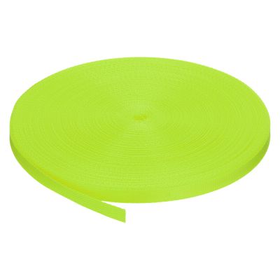 MECCANIXITY Nylon Webbing Strap Flat 3/8 Inch 50 Yards Green for Outdoor DIY Gear Repair, Backpack, Luggage-Rack, Crafts