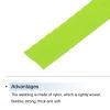 MECCANIXITY Nylon Webbing Strap Flat 3/8 Inch 50 Yards Green for Outdoor DIY Gear Repair, Backpack, Luggage-Rack, Crafts view 3