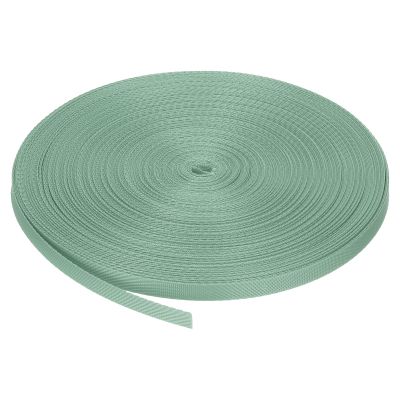MECCANIXITY Nylon Webbing Strap Flat 3/8 Inch 50 Yards Avocado Green for Outdoor DIY Gear Repair, Backpack, Luggage-Rack, Crafts